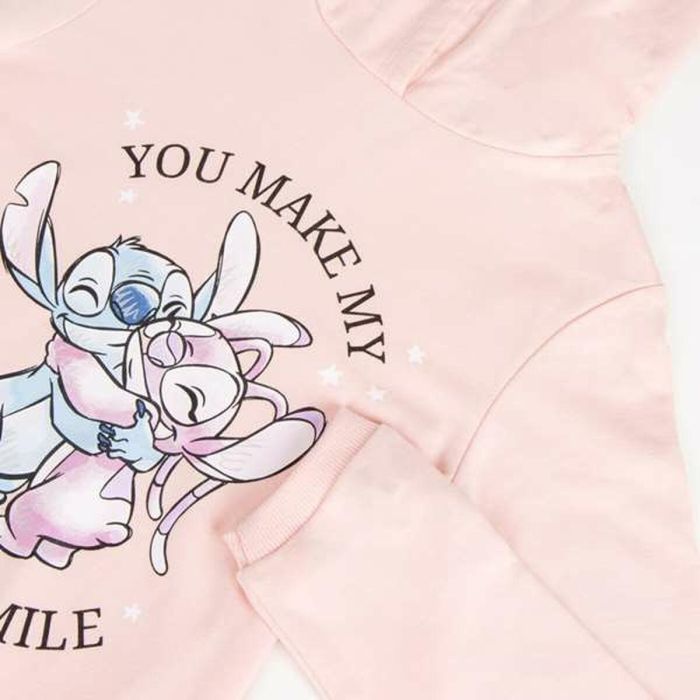 Robe Stitch Rose clair Fille 2 Robe Stitch Rose clair Fille 2