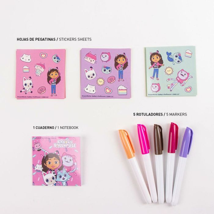 Sac à dos enfant Gabby's Dollhouse Rose 6