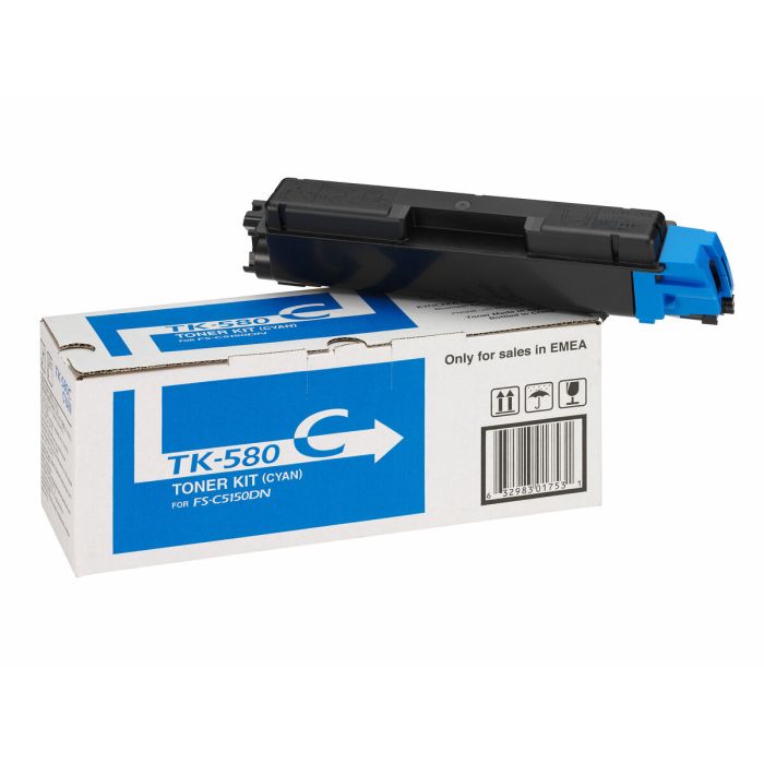 Toner original Kyocera TK-580C Cyan 1