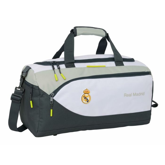 Sac de sport Real Madrid C.F. Blanc Noir 50 x 25 x 25 cm 3 Sac de sport Real Madrid C.F. Blanc Noir 50 x 25 x 25 cm 3