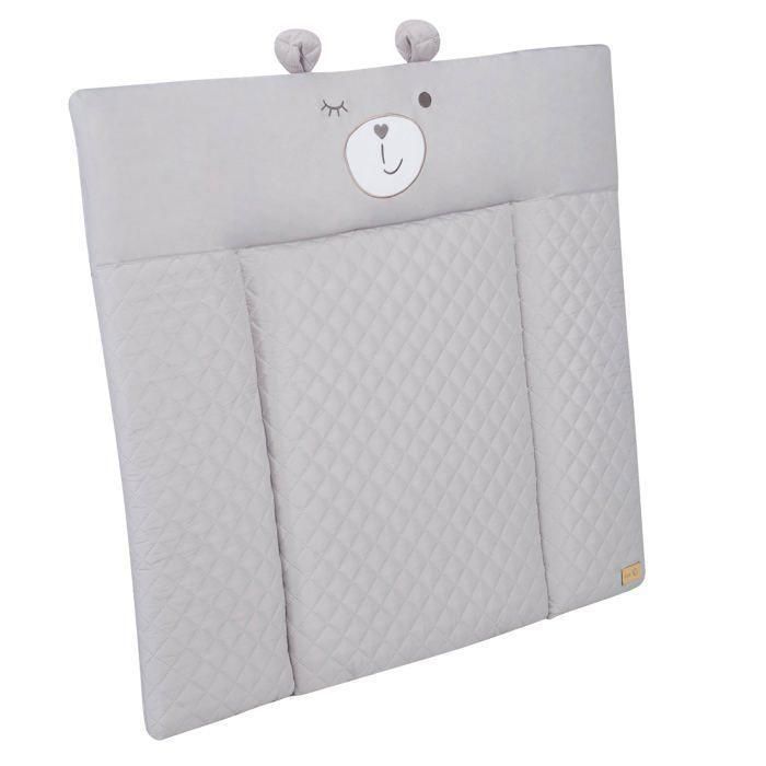 Matelas a langer - ROBA - Visage d'ours Sammy - 85 x 75 cm - Gris 4 Matelas a langer - ROBA - Visage d'ours Sammy - 85 x 75 cm - Gris 4