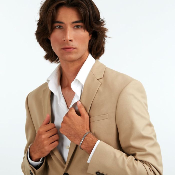 Bracelet Homme Maserati JM423AVD25 Acier inoxydable 21,5 cm 4