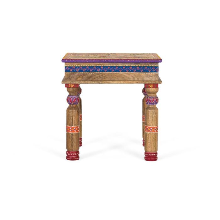 GINER Y COLOMER Table de Salon en Bois de Mango avec Détails Peints à la Main - Pinta2 - Multicolore 1 GINER Y COLOMER Table de Salon en Bois de Mango avec Détails Peints à la Main - Pinta2 - Multicolore 1