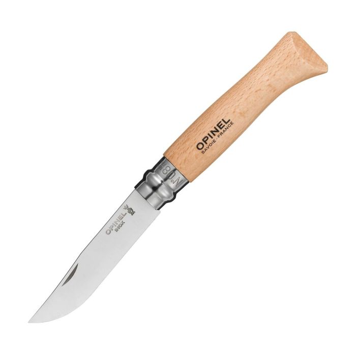 Couteau Opinel Nº8 8,5 cm Acier inoxydable Bois de hêtre 2