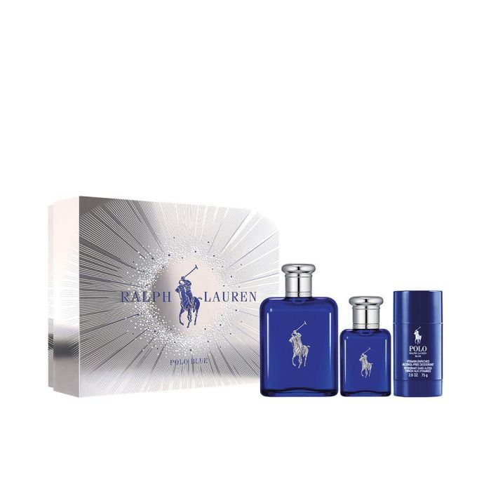 Ralph Lauren Coffret Polo Bleu 3 Pièces