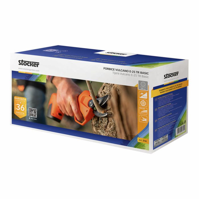 Sécateur à batterie Stocker Vulcano E-24 TR Basic ST-314 20-25 mm 29 cm 1
