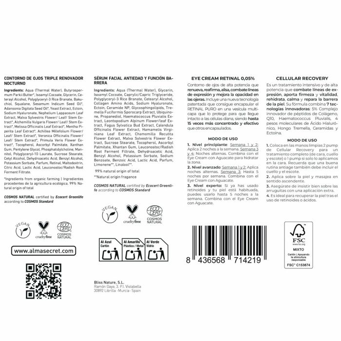 Set de Maquillage Alma Secret FACIAL ALMA SECRET 7