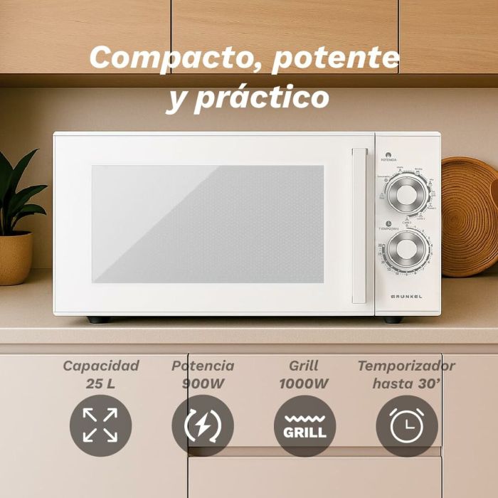 Friteuse à Air Grunkel Blanc 800 W 25 L 1 Friteuse à Air Grunkel Blanc 800 W 25 L 1