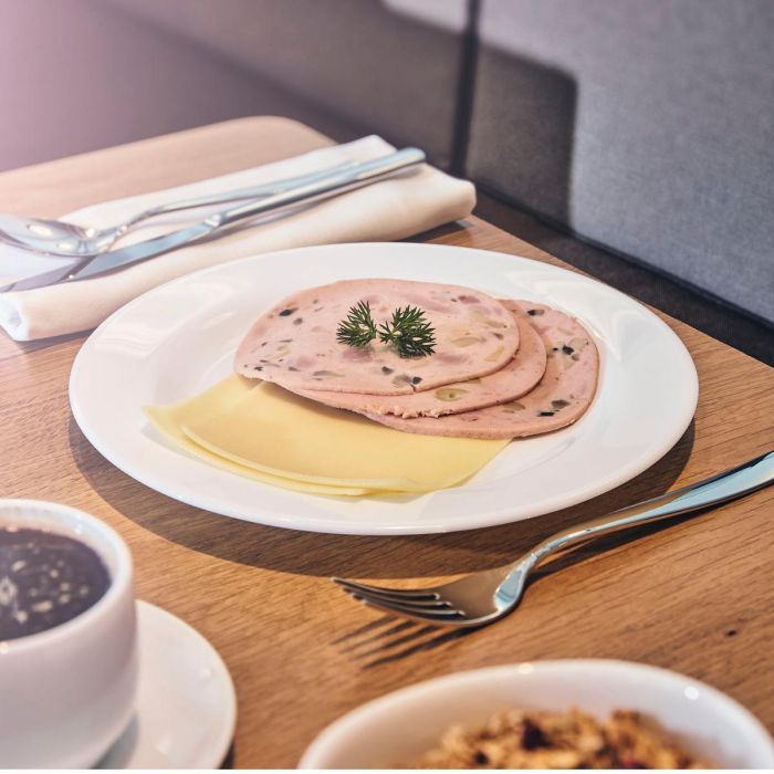 Set 6 Platos Llanos Opal Intensity White Arcoroc 24 cm 3