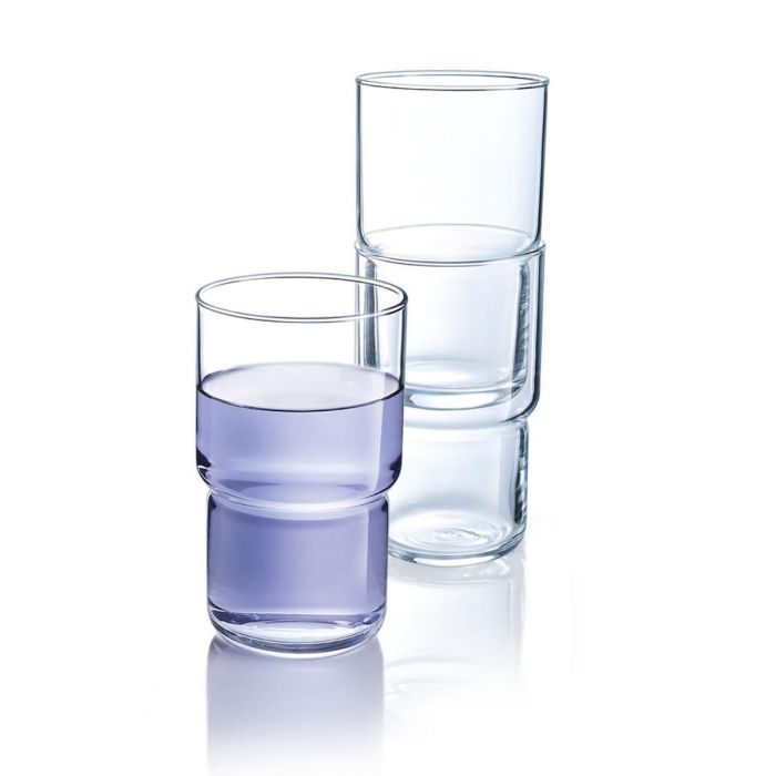 Vaso Alto Vidrio Funambule Luminarc 32 cL 2 Vaso Alto Vidrio Funambule Luminarc 32 cL 2