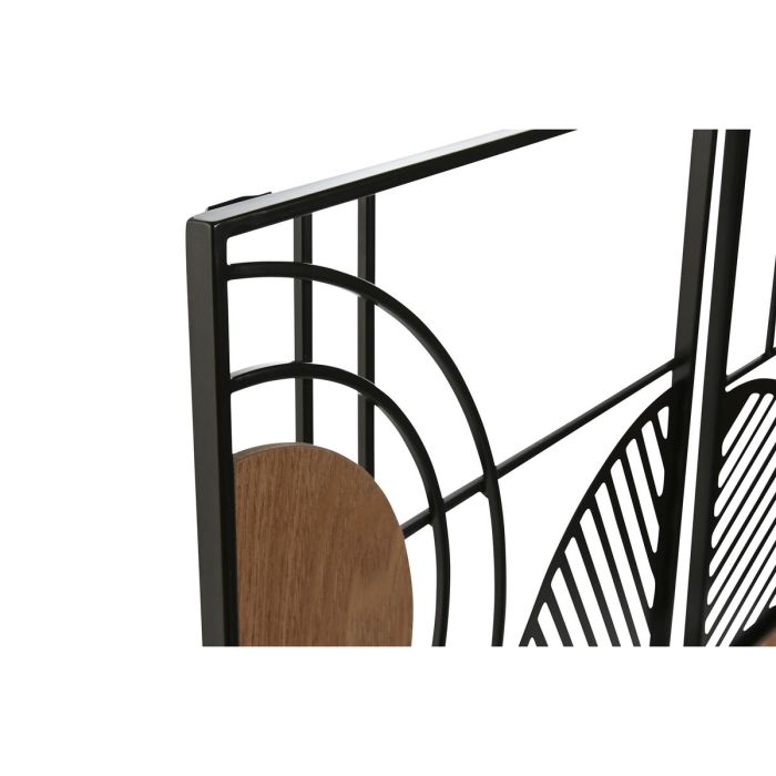 Décoration murale Home ESPRIT Noir Naturel Urbaine 40 x 2 x 60 cm (3 Unités) 3