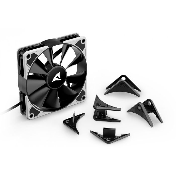 120mm Sharkoon SilentStorm BW120 PWM Fan (120 mm) 11