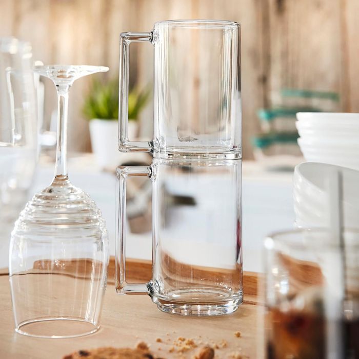 Mug Vidrio À La Bonne Heure Luminarc 25 cL 2