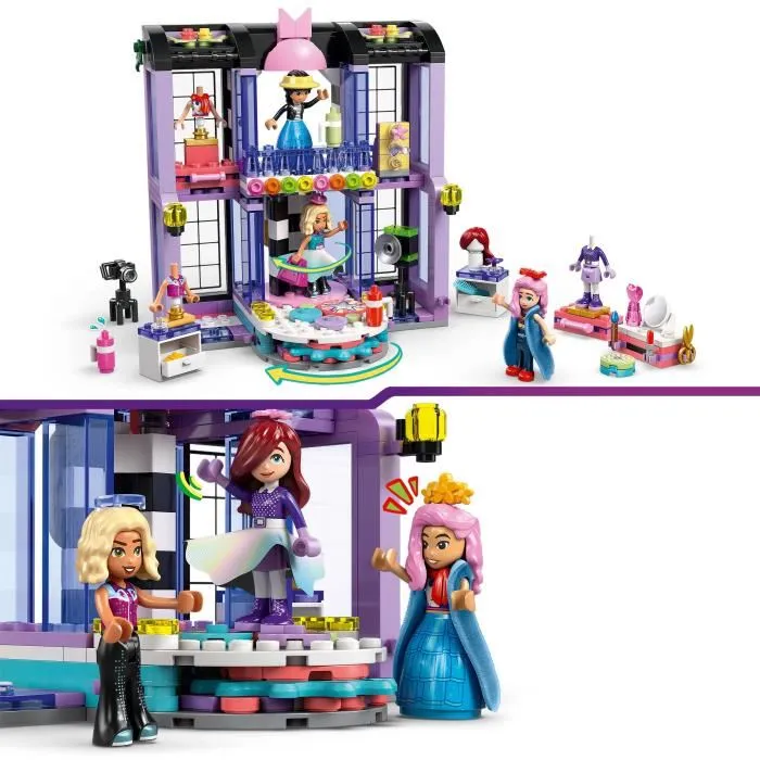 Lego Friends 42685 Le Défilé de Mode de Heartlake City - Jeu de Construction avec Mini-Poupées Liann, Nova, Paisley, Podium et Accessoires - Pour Enfants dès 7 ans Lego Friends 42685 Le Défilé de Mode de Heartlake City - Jeu de Construction avec Mini-Poupées Liann, Nova, Paisley, Podium et Accessoires - Pour Enfants dès 7 ans