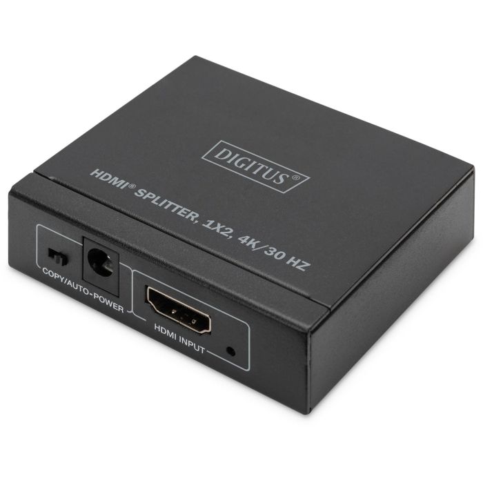 DIGITUS HDMI Splitter 1x2 4K/30Hz schwarz 0 DIGITUS HDMI Splitter 1x2 4K/30Hz schwarz 0