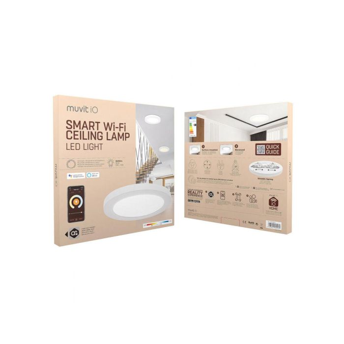 Spot encastré Muvit iO Blanc 30 W 3000 lm 330 mm Wi-Fi 17