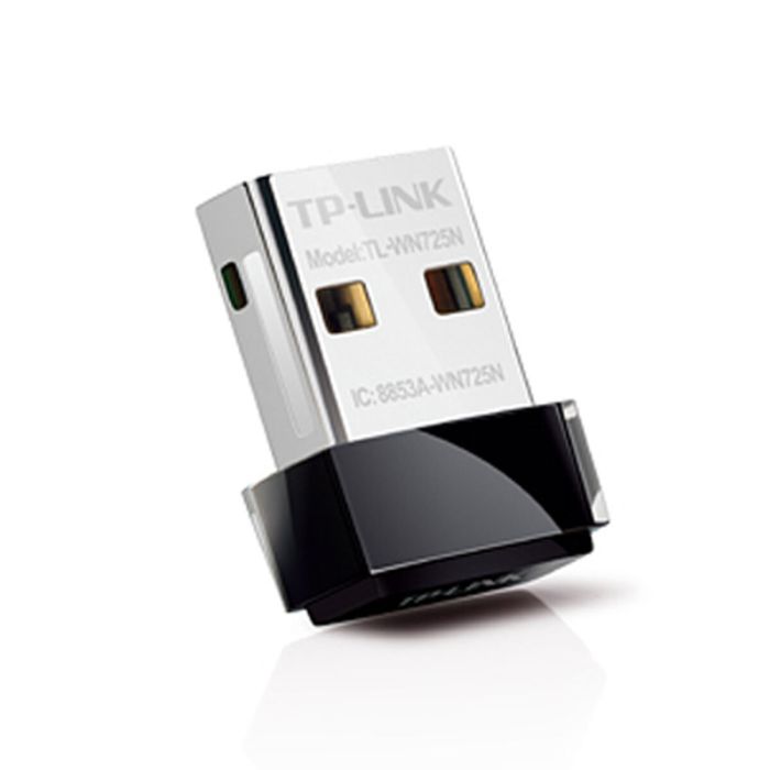 Adapteur réseau TP-Link Nano TL-WN725N Noir 150 Mbit/s 29 Adapteur réseau TP-Link Nano TL-WN725N Noir 150 Mbit/s 29