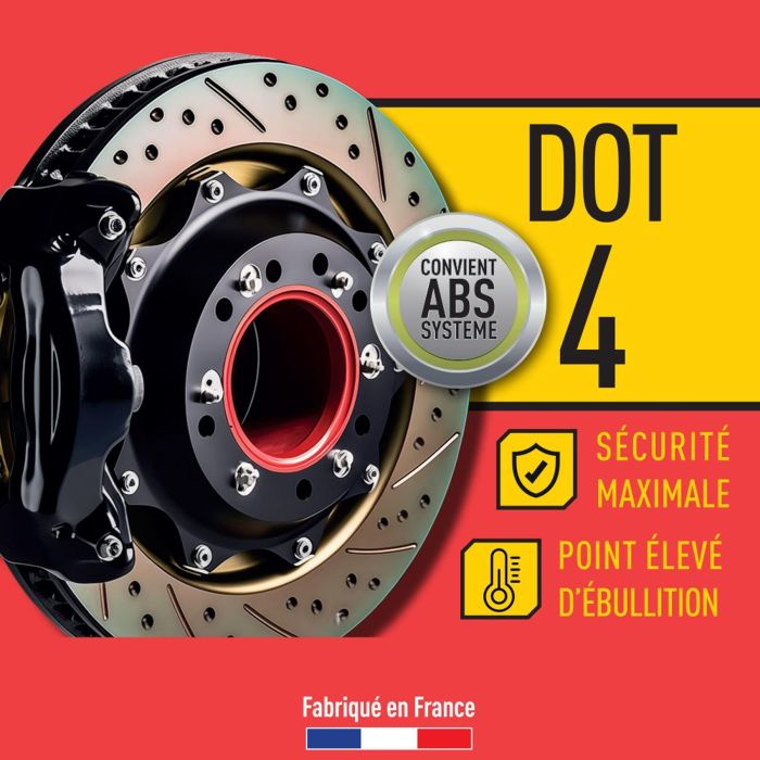 Liquide de frein - FACOM - DOT4 - 500 ml 3 Liquide de frein - FACOM - DOT4 - 500 ml 3