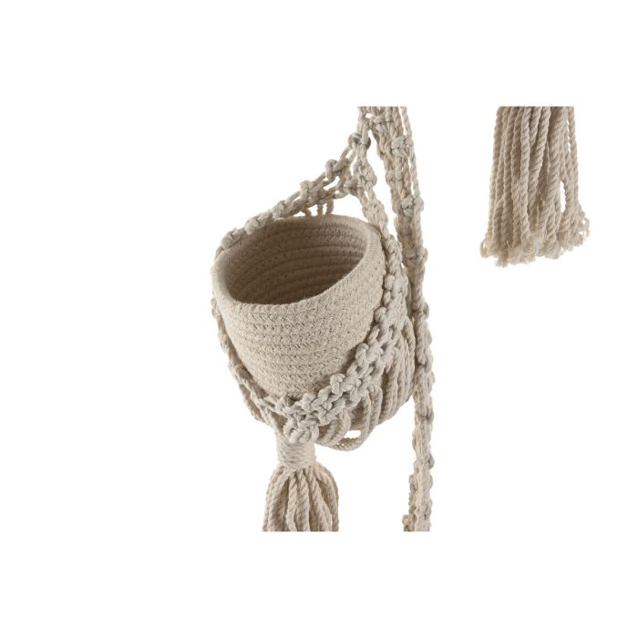 Cache-pot Home ESPRIT Coton Bois Urbaine 46 x 2 x 93 cm 1 Cache-pot Home ESPRIT Coton Bois Urbaine 46 x 2 x 93 cm 1