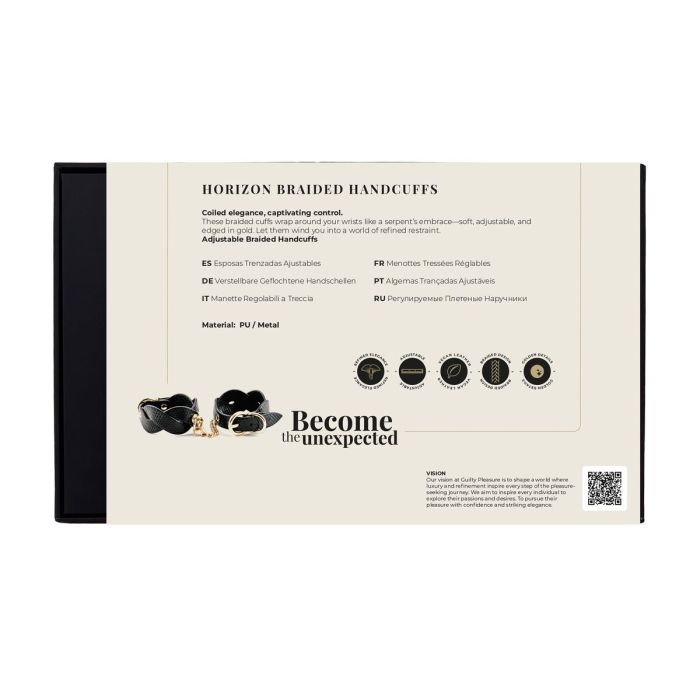 Menottes Guilty Pleasure Eclipse Noir 3