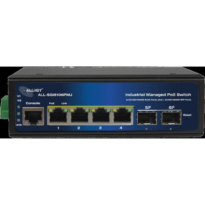 4+2P ALLNET ALL-SGI8106PMJ-BT POE M industrial 3 4+2P ALLNET ALL-SGI8106PMJ-BT POE M industrial 3