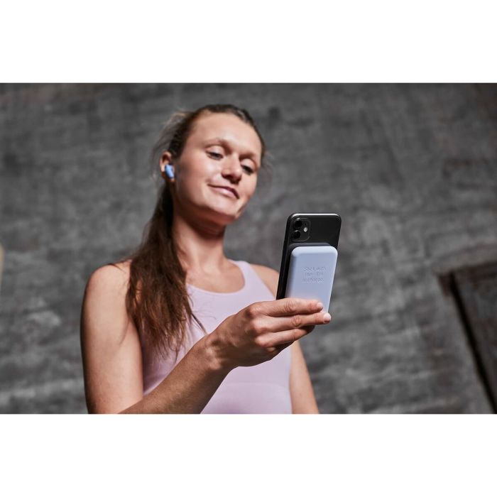 Power Bank avec chargeur sans fil Kreafunk Gris 5000 mAh 2