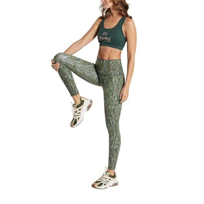 Leggings de Sport pour Femmes Ditchil Ditchil Vibrant Olive 1 Leggings de Sport pour Femmes Ditchil Ditchil Vibrant Olive 1
