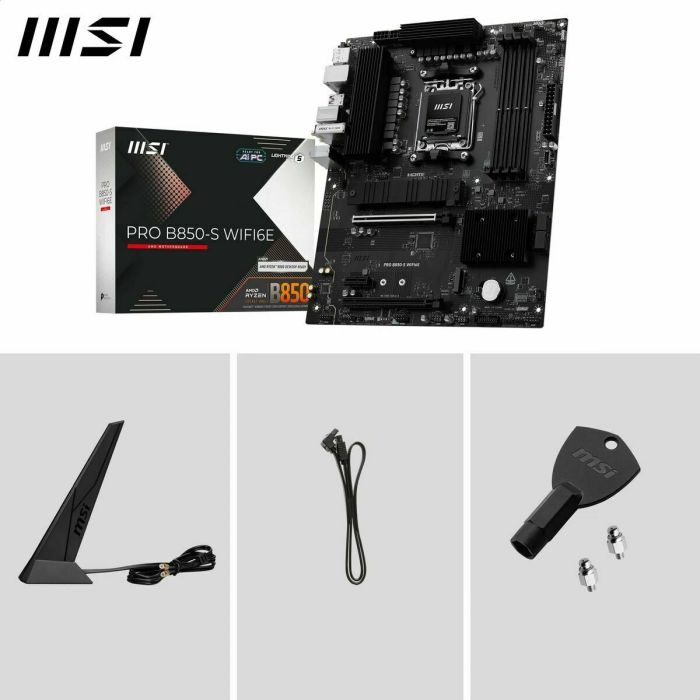 Carte Mère MSI PRO B850-S WIFI6E AMD AM5 6