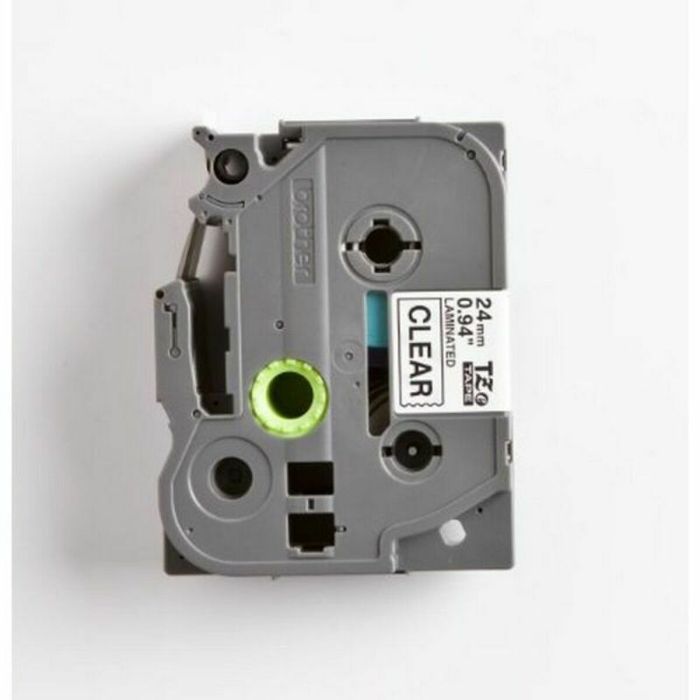 Ruban Laminé pour Etiqueteuses Brother TZE-151 Noir/Transparent 12 mm 24 mm x 8 m 3