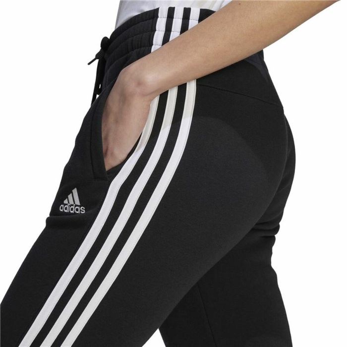 Pantalon de sport long Adidas 3S Fl C Pt Noir Femme 2