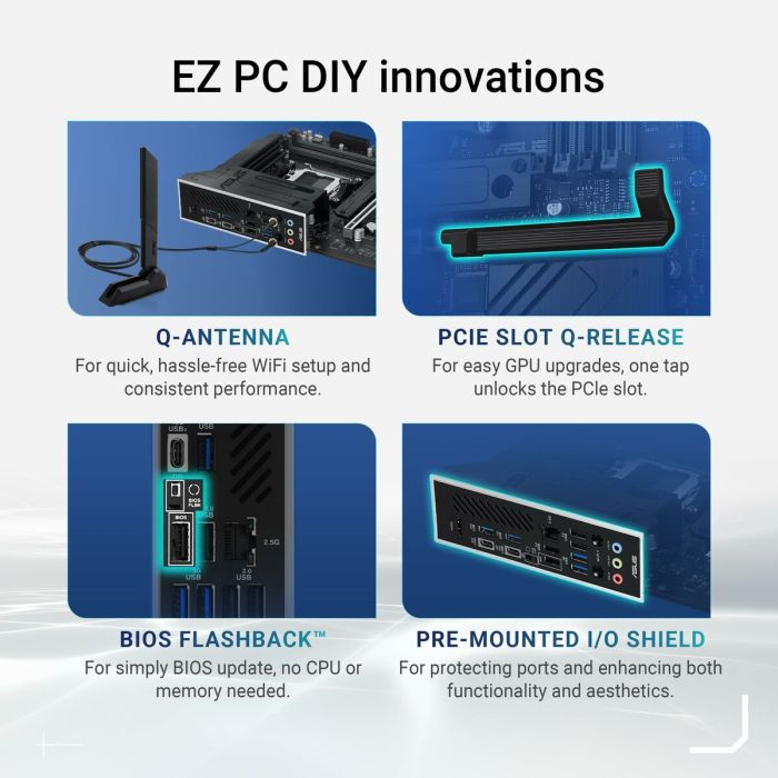 Carte Mère Asus 90MB1LY0-M0EAY0 AMD X870 AMD AM5 16