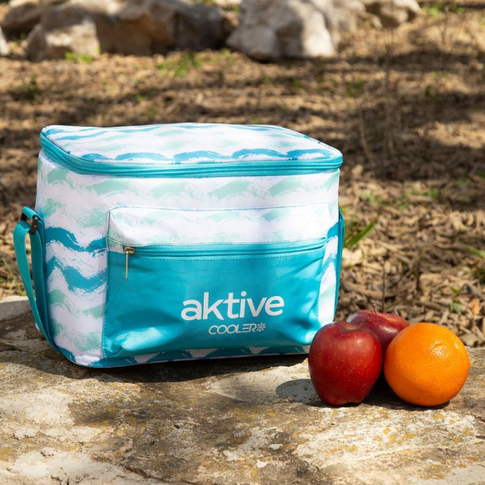 Sac glacière goûter Aktive 30 x 21 x 20 cm (8 Unités) 4 Sac glacière goûter Aktive 30 x 21 x 20 cm (8 Unités) 4
