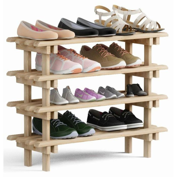 Range-chaussures Astigarraga Evolution Naturel Pin Empilable 30 x 25,9 x 75 cm 2 Range-chaussures Astigarraga Evolution Naturel Pin Empilable 30 x 25,9 x 75 cm 2