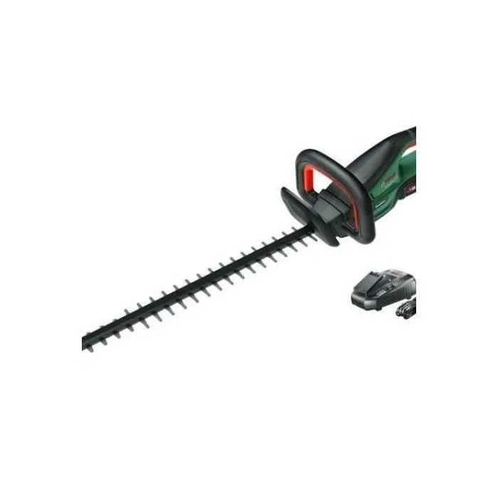 Bosch UniversalHedge Cut 18-55 - Taille-haies sans fil puissant avec batterie, coupe branches 20mm, système anti-blocage