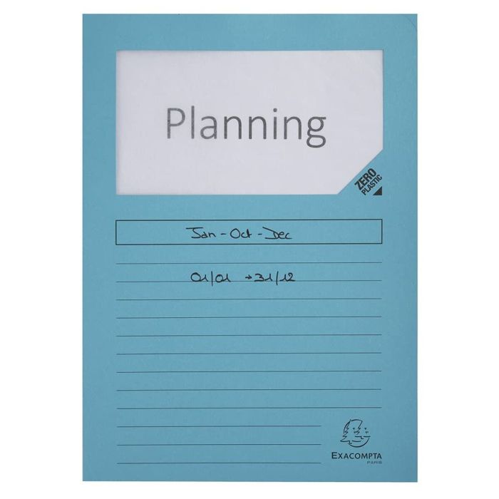 Sous-dossier Exacompta Forever Fenêtre transparente A4 100 Pièces 2 Sous-dossier Exacompta Forever Fenêtre transparente A4 100 Pièces 2