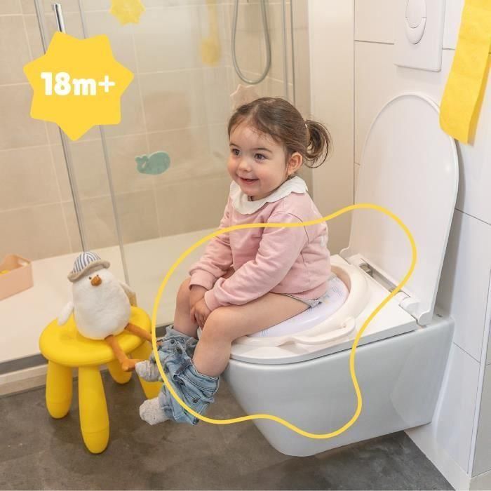 Babymoov - Réducteur de toilette avec poignées - Mouette 2 Babymoov - Réducteur de toilette avec poignées - Mouette 2