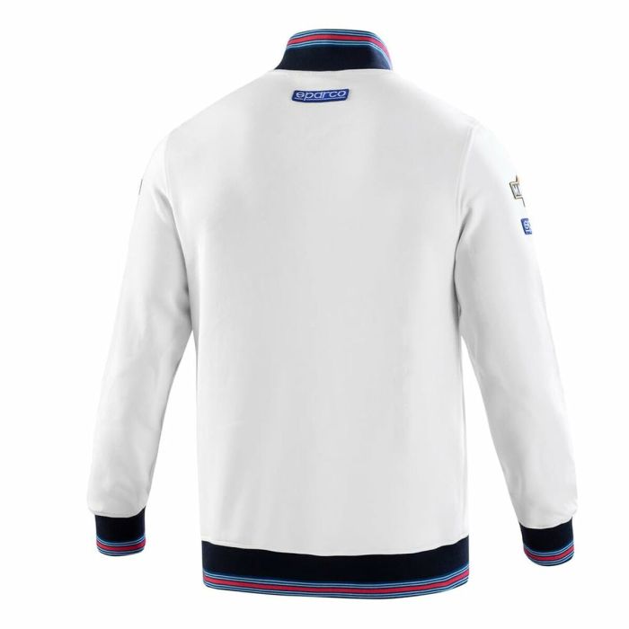 Sweat à capuche Sparco S01278MRBI0XS Blanc XS 5 Sweat à capuche Sparco S01278MRBI0XS Blanc XS 5