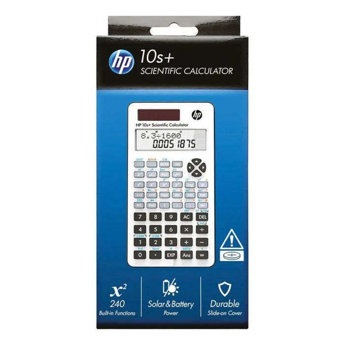 Calculatrice HP HPK10SPLUS Blanc Plastique 1 Calculatrice HP HPK10SPLUS Blanc Plastique 1