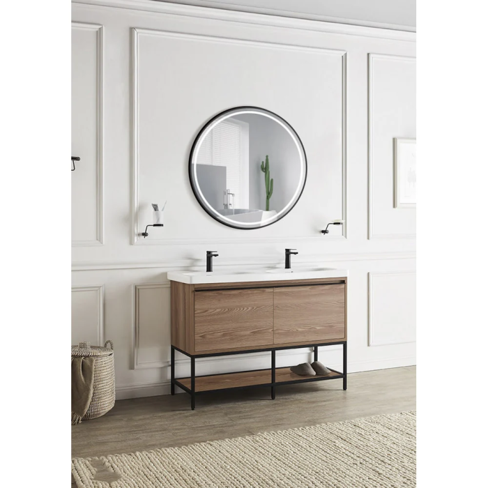 LIMEX Miroir Lumineux Ø90cm, Blanc Froid/Naturel/Chaud, Anti-buée, Dimmable, LIMEX-ALEM005/90NG 2