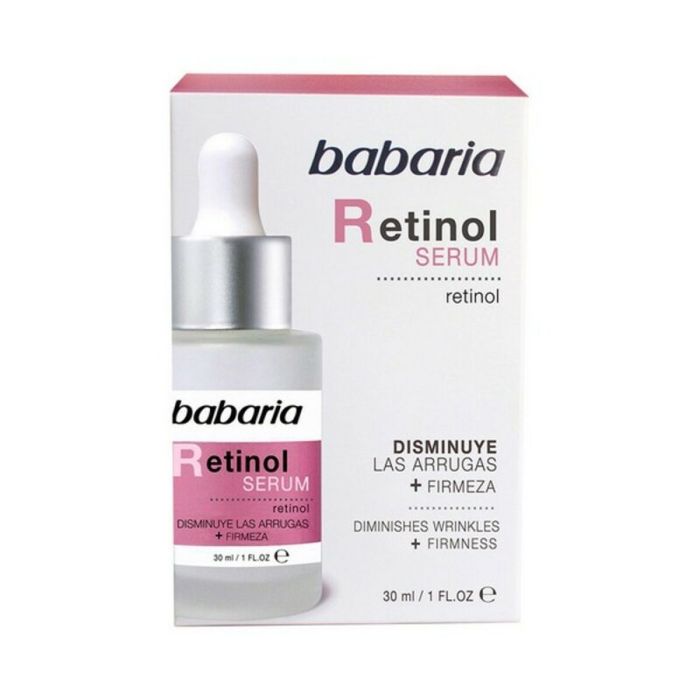 Babaria Sérum Anti-rides au Rétinol - Soin Raffermissant et Unifiant pour Peau - 30 ml