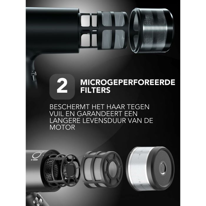 Sèche-cheveux Gama Professional PH6080BK Noir 1600 W