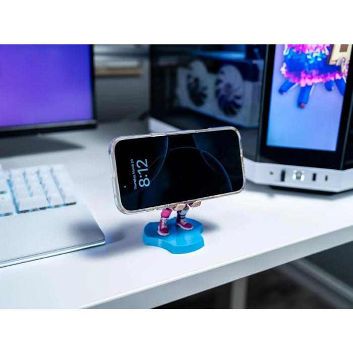 Exquisite Gaming Figurine Fortnite Cuddle Team Leader Cable Guys - Support pour écouteurs et smartphone - 11 cm - Licence officielle Exquisite Gaming Figurine Fortnite Cuddle Team Leader Cable Guys - Support pour écouteurs et smartphone - 11 cm - Licence officielle