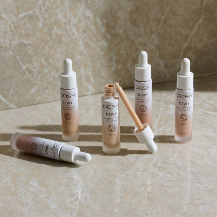 Base de Maquillage Crémeuse Gosh Copenhagen DEWY Spf 15 12 g 2 Base de Maquillage Crémeuse Gosh Copenhagen DEWY Spf 15 12 g 2
