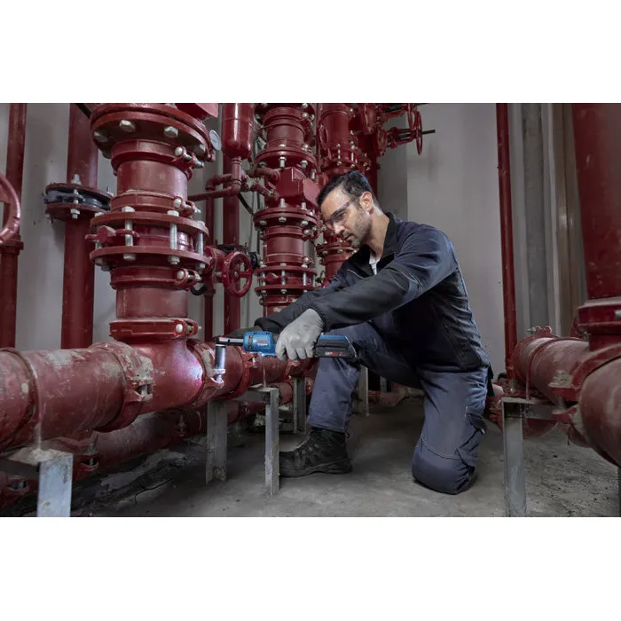 Bosch GRC 18V-60 Professional Clé à cliquet sans fil 18V (06019N8001) - Moteur sans charbon, 60 Nm, 400 tr/min, longue panne, 3 modes, L-BOXX 136