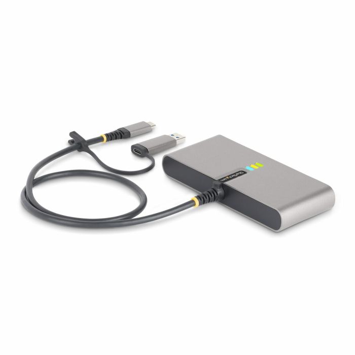Câble USB Startech 5G2A1SGBB-USB-C-HUB Gris 2 Câble USB Startech 5G2A1SGBB-USB-C-HUB Gris 2