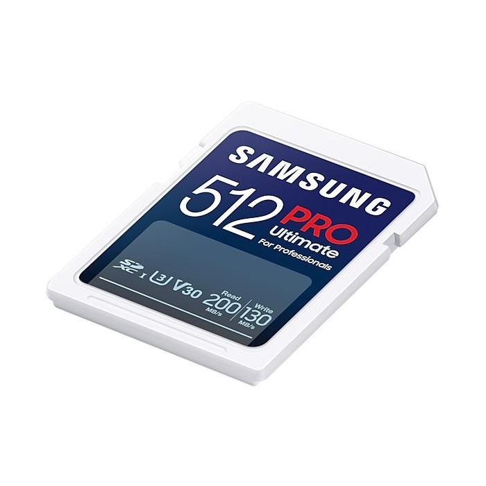 CARD Card 512GB Samsung XC PRO Ultimate (CL10) Reader retail 3