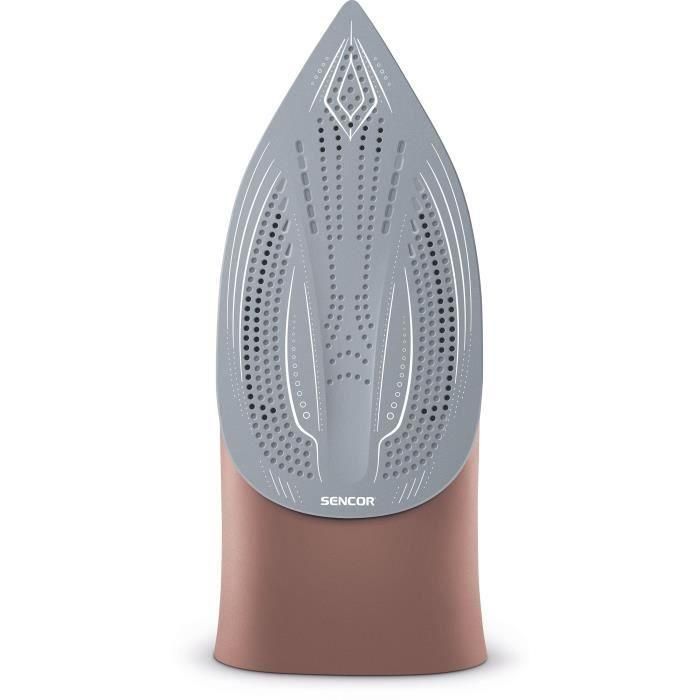 SENCOR SSI 8300RS Fer à Repasser Vapeur 3200W - 350ml - Vapeur Continue 45g/min - Semelle Céramique - Blanc/Rose SENCOR SSI 8300RS Fer à Repasser Vapeur 3200W - 350ml - Vapeur Continue 45g/min - Semelle Céramique - Blanc/Rose