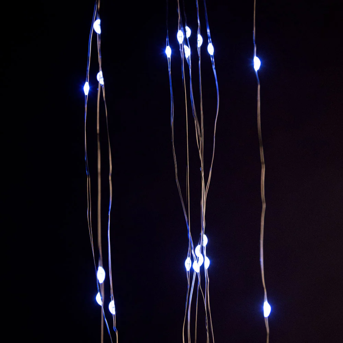 HO Guirlande LED Intérieure 3x1M HO-XMAS-001-IP20-3x1M-B, 8 Modes, Alimentation Secteur 2 HO Guirlande LED Intérieure 3x1M HO-XMAS-001-IP20-3x1M-B, 8 Modes, Alimentation Secteur 2