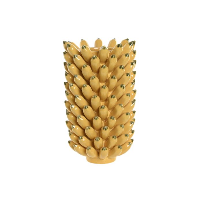 Vase Home ESPRIT Jaune Vert Céramique Tropical 28 x 28 x 40 cm 0 Vase Home ESPRIT Jaune Vert Céramique Tropical 28 x 28 x 40 cm 0
