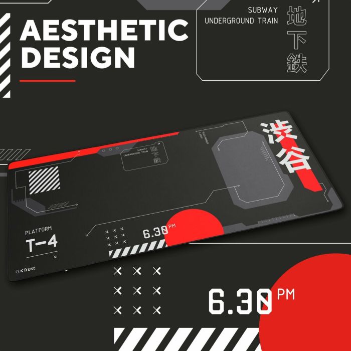 Tapis Gaming Trust 25716 Noir 4